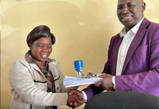 Principal Kipkapto's retirement ceremony